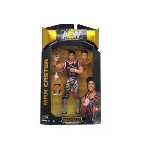 AEW Max Caster Action Figure Series 14 Unrivaled‎ Collection Jazwares Wrestling